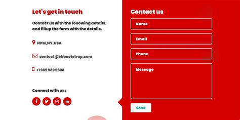 Free Bootstrap Form Templates