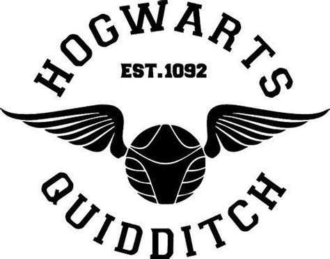 hogwarts | Harry potter silhouette, Harry potter quidditch, Harry potter font