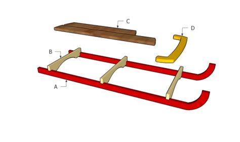 Building a sled | HowToSpecialist - How to Build, Step by Step DIY Plans