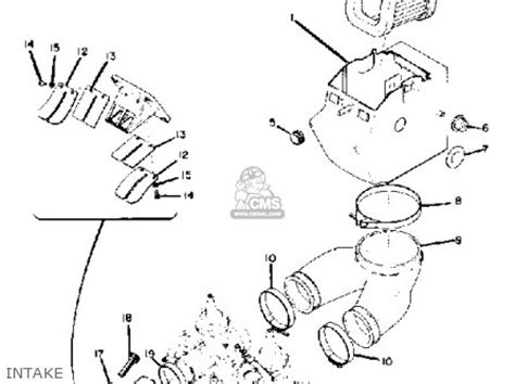 Yamaha RD250 1974 USA parts lists and schematics