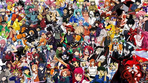 Anime Collage, anime character HD wallpaper | Pxfuel