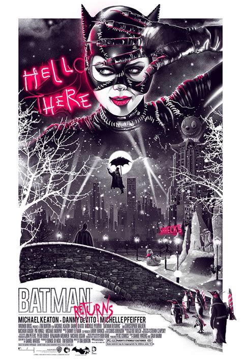 The Geeky Nerfherder: #CoolArt: 'Batman Returns' Posters by Patrick Connan