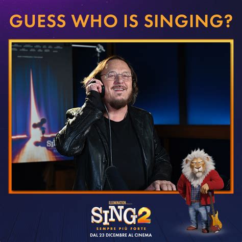 ZUCCHERO will be the voice of CLAY CALLOWAY in SING2! – Zucchero Sugar ...