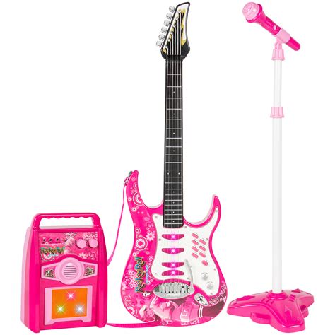 BCP Kids Electric Guitar Toy Play Set w/ 6 Songs, Microphone, Amp 691205380594 | eBay