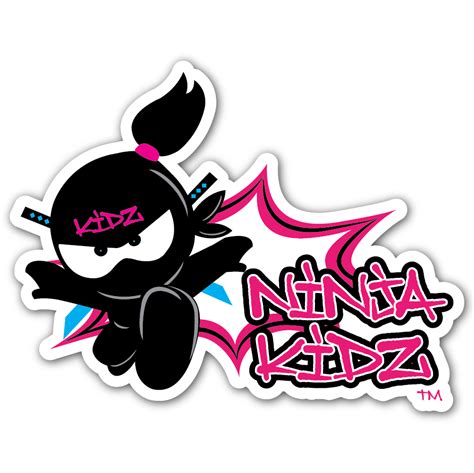 Ninja Kidz Girl Spark Decal © – Ninja Kidz TV