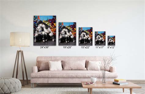 Banksy Art Canvas-banksy Graffiti-kids Sweet Kiss-street Art | Etsy