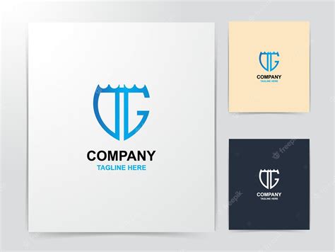 Premium Vector | Creative dg monogram logo design