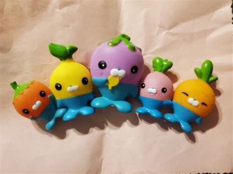 Octonauts Vegimals Figures Set Tunip Grouber Codish Tomminow Barrot ...