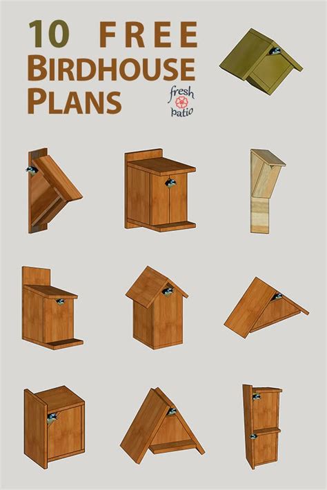 Birdhouse Plans Printable