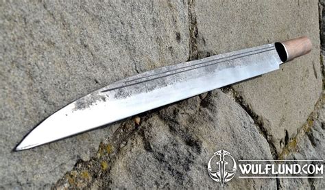 SEAX, viking long knife, replica from Haithabu Wulflund