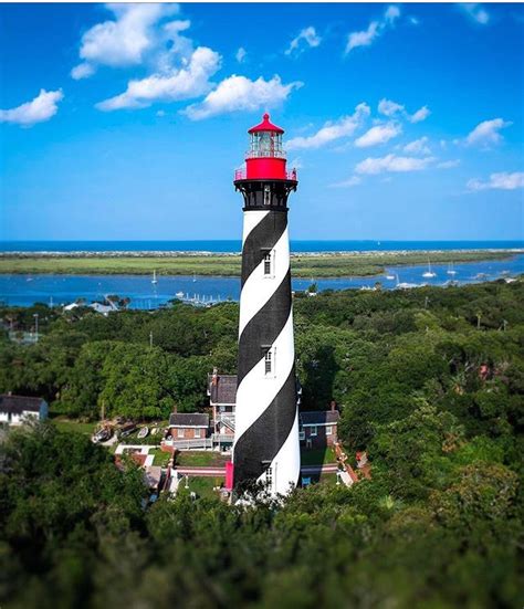 St. Augustine Lighthouse | St augustine lighthouse, Watercolor ...