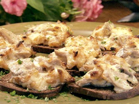 Mushroom Canapes : Paula Deen : Food Network | Canapes recipes, Food network recipes, Appetizer ...