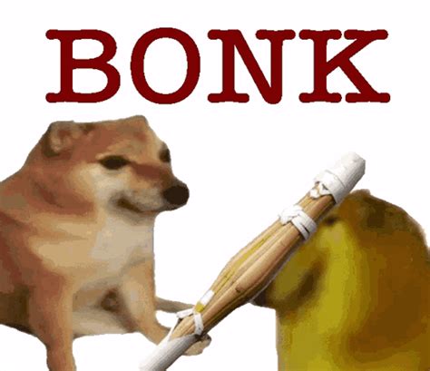 Bonk Doge Sticker - Bonk doge - Discover & Share GIFs