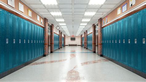 School hallway – Telegraph