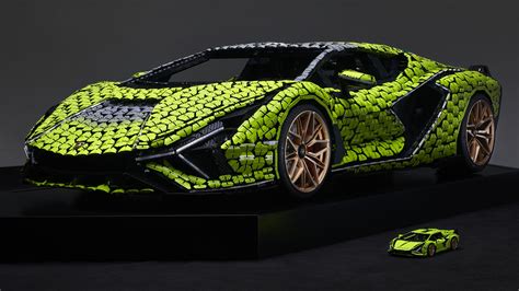 This full-size Lego Sian is the most impractical Lambo ever | Top Gear