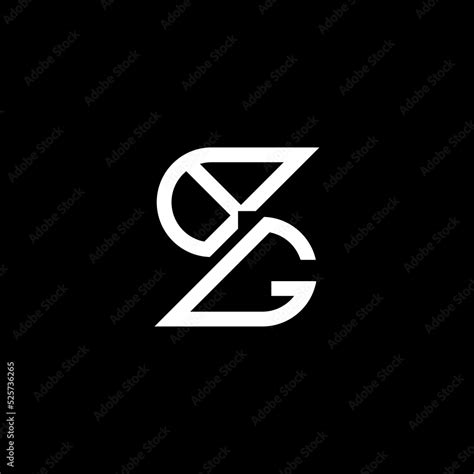 BG letter logo creative design with vector graphic, BG simple and modern logo. Stock Vector ...