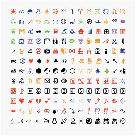 The Origin Of Emoji | We are Japan