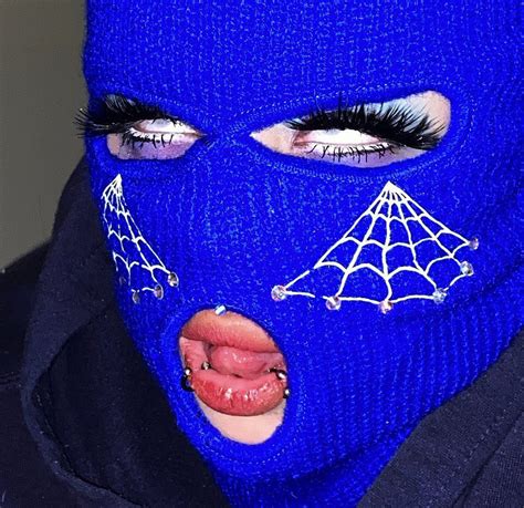 Pfp Baddie Gangsta Ski Mask Aesthetic Gangsta Ski Mask Aesthetic Blue | Images and Photos finder