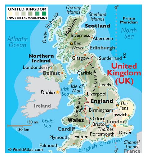 The United Kingdom Maps & Facts - World Atlas