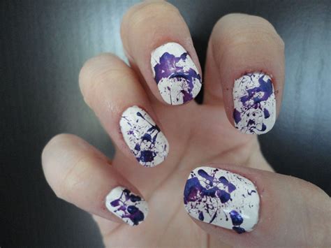 Splatter paint | Nails, Nail art, Paint splatter