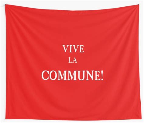 "Flag of the Paris Commune" Wall Tapestries by Strigon67 | Redbubble