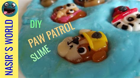 DIY Paw Patrol Slime, Edible Paw Patrol Pups, How to Make Paw Patrol ...