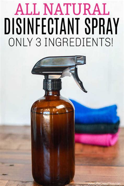 DIY Disinfectant Spray - Easy and budget friendly disinfectant