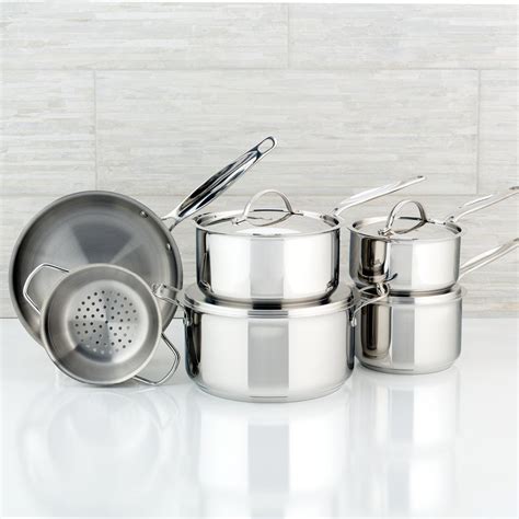 Meyer Confederation Stainless Steel Cookware Set, 10-Piece, Made in Ca – Meyer Canada