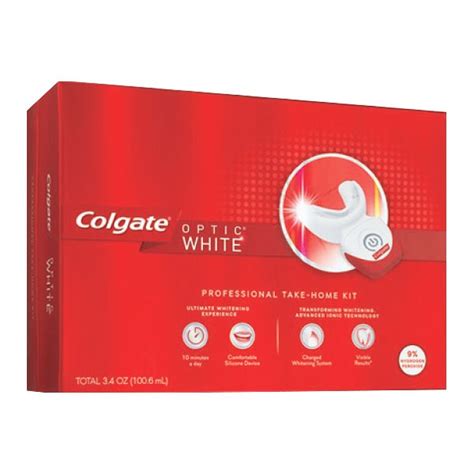 Colgate Optic White Professional Teeth Whitening Kit with Whitening Mouthpiece