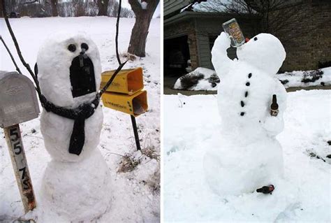 30+ Amazing Snowman & Snow Sculptures You Must See | Snowman, Snow sculptures, Sculptures