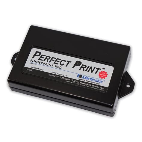 Fingerprint Ink Pad PI-30 — SceneSafe