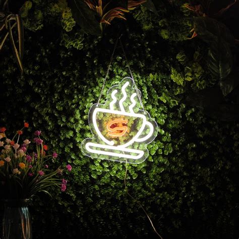 Coffee Cup Neon Sign | Liuyang Lamps