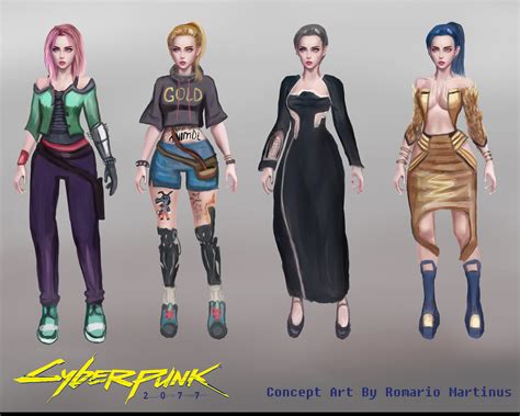 Cyberpunk 2077 Character Concept Art / Check out inspiring examples of cyberpunk2077 artwork on ...