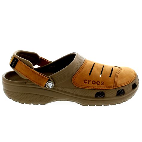 Mens Crocs Yukon Slip On Beach Lightweight Casual Clogs Sandals Mules US 4-15 | eBay