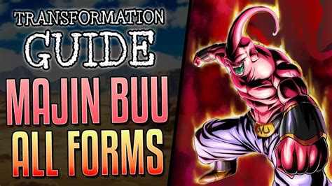 Dbz Buu All Forms