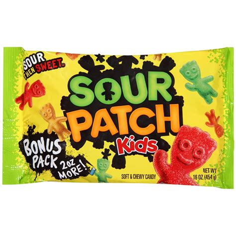 Sour Patch Kids Bonus Pack 2 Oz. More!, 16 Oz. - Walmart.com - Walmart.com