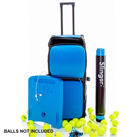 Slinger Bag Tennis Ball Machine Review | Tennis Department