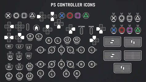 Controller Buttons Pack V1 4.27 | Game Assets Free