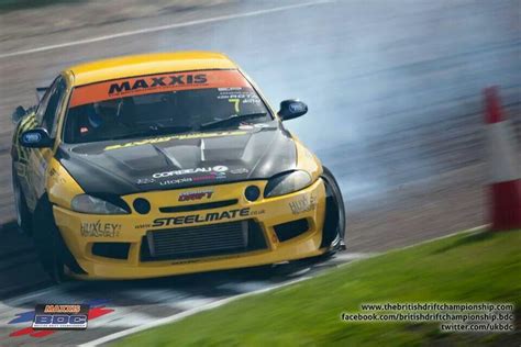 Drift, Wayne Keeber in his Toyota Soarer / Lexus SC in the British Drift Championship | Drifting ...