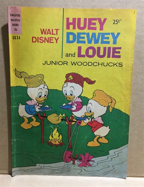 WALT DISNEY COMIC BOOK - HUEY DEWEY LOUIE G634 - X Marks The Shop