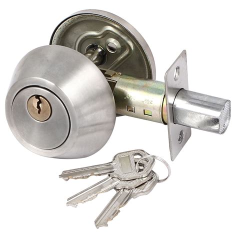 Bathroom Bedroom Stainless Steel Cylinder Deadbolt Door Locks with Keys ...