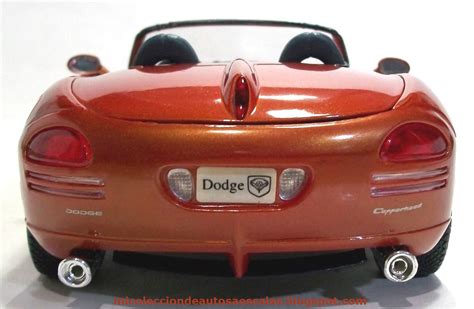 Mi colección de autos a escala.: 1997 Dodge Copperhead Concept 1:18 Maisto