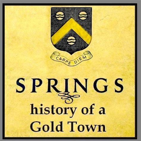 Springs - History of a Gold Town