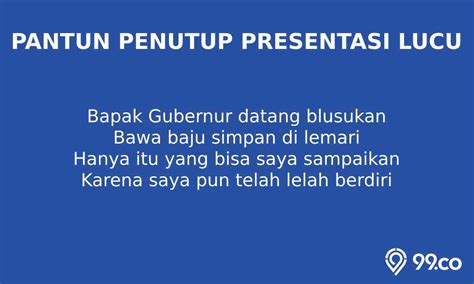 45 Pantun Penutup Presentasi yang Ampuh Cairkan Suasana