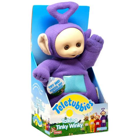 Teletubbies Tinky-Winky Talking Plush [1998 Original Version] - Walmart ...