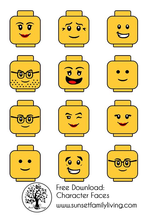 Lego Head Emoji SVG Bundle Vectorency | ubicaciondepersonas.cdmx.gob.mx