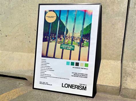 Tame Impala lonerism Album Cover Poster 2 - Etsy