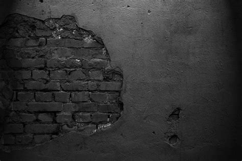 Abstract Backdrop Black Damaged Brick Wall Texture DBD-19485 – Dbackdrop