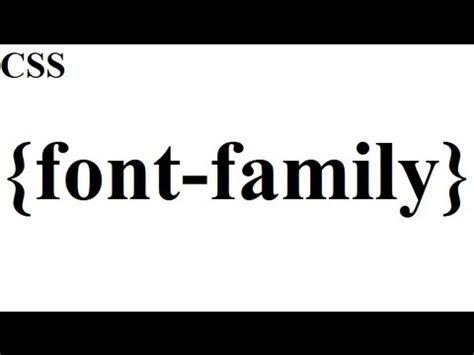 Css Font Family Cursive