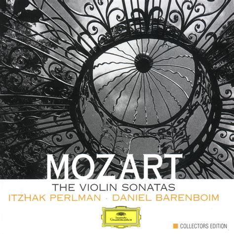 MOZART The Violin Sonatas Perlman/Barenboim - Insights